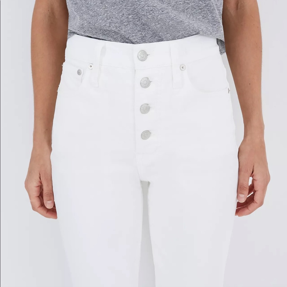 HP🎉 Madewell / The Perfect Vintage Crop Jean Button-Front Edition - Picture 3 of 8